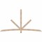 Ekena Millwork Alberta Smooth Timber Gable Bracket, Douglas Fir, 96"W x 52"H x 1 1/2"D x 3 1/2"F, 13/12 Pitch GBW096X52X0204ALB00SDF - alternate 1